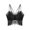 Black, variant on Patlollav Womens Tank Top Under $10, Sleeveless Tank Top for Women Ladies Solid Color One Piece Camisole Lace Vest Tops with Chest Pads