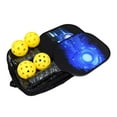 thumbnail image 1 of Premium Pickleball Paddles Grip antideslizante con 4 bolas y bolsa de almacenamiento portátil para principiantes y jugadores avanzados, 1 of 9