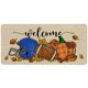thumbnail image 1 of Alfombrilla de fútbol otoñal con forma de calabaza, 43 x 91 cm, de Rug Baccessor, para interiores, 1 of 9