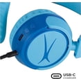 thumbnail image 5 of audifonos  Bluetooth 2 en 1 seguros para niños, sonido cristalino, limitación de volumen segura, diseño plegable, disfruta del audio y protege la audición de tu hijo, 5 of 5