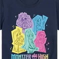 thumbnail image 3 of Monster High - Pastel Character Group - Toddler And Youth Short Sleeve Graphic T-Shirt, 3 of 5