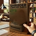 thumbnail image 4 of fafa-Paper Shredder Lubricant sheets-24 Sheets,A5, 4 of 4