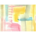 thumbnail image 2 of Goldberger, Jennifer 24x19 White Modern Wood Framed Museum Art Print Titled - Pastel Luxe I, 2 of 4
