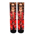 thumbnail image 2 of Rock Em Elite Shawn Michaels Licensed WWE Licensed Crew Socks, 2 of 2