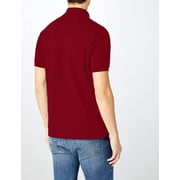 Lacoste Mens Short Sleeve Discontinued L.12.12 Pique Polo Shirt X-Large Bordeaux