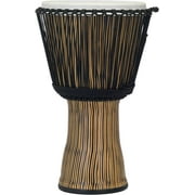 Pearl PBJVR14698 14" Rope Tuned Djembe - Zebra Grass