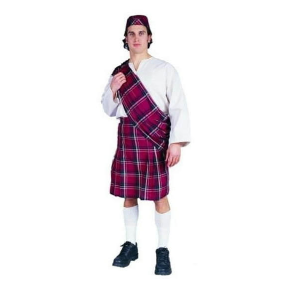 Scots-Kilt & Hat Adult Standard