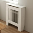 thumbnail image 2 of LUVODI 30x7.4x36 inch Vertical Radiator Cover Grill Shelf Cabinet MDF Wood Modern Traditional Furniture, 2 of 8
