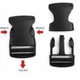 thumbnail image 5 of 2Pcs Plastic Side Release Buckle for Luggage Backpack Webbing 50mm Double Side Release Buckle Backpack Closures Snap Buckle Belt Buckle Shoulder Straps Side Release Buckle, 5 of 5