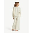 thumbnail image 2 of Justice Girls Long Sleeve Sleep Top and Flared Sleep Pants, 2-Piece, Sizes 4-18, 2 of 4