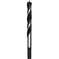 Century Drill & Tool 37216 Brad Point Drill Bit, 1/4",Chrome-Vanadium
