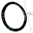 thumbnail image 4 of Gemini Constellation Printed 14.5 Inch PVC Leather Auto Accessories Car Steering Wheel Cover, 4 of 6