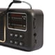 thumbnail image 5 of Radio Portátil Mini Banda De Onda Completa Batería 500mAh Receptor AM/FM Negro, 5 of 5