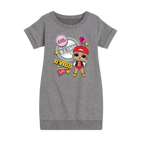 

LOL Surprise! Dolls - M.C. Swag Vibe - School Doll - Toddler & Youth Girls Fleece Dress