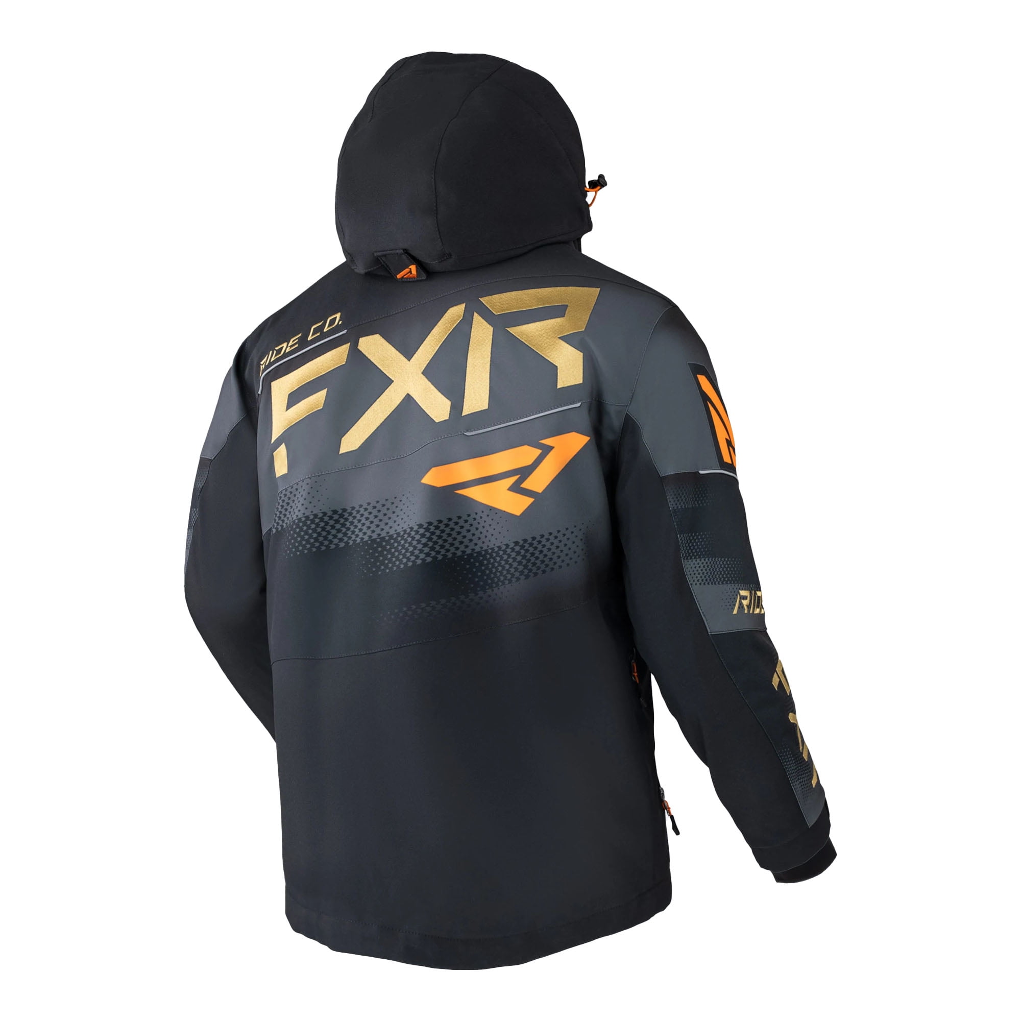 FXR Boost FX LE Snowmobile Jacket F.A.S.T. Insulated Omni Black Gold Orange Large 220027 1062 13