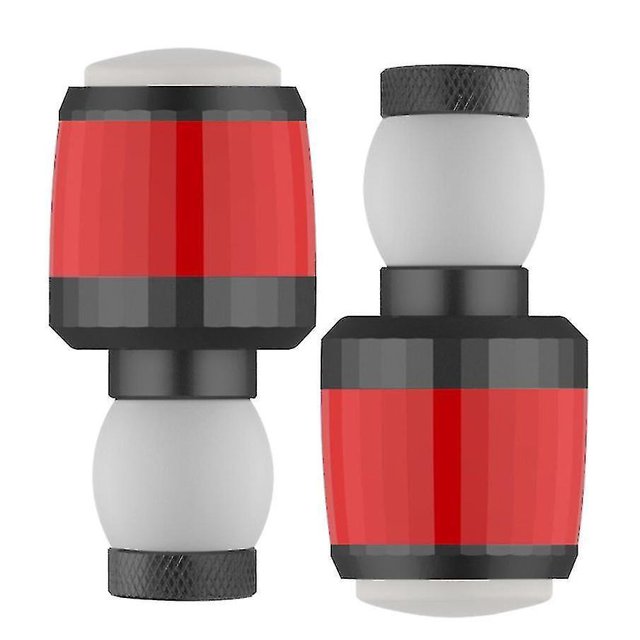 Enchufe de manillar de bicicleta con señal de giro, enchufe de manillar impermeable con luz de advertencia LED???Rojo??‰