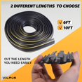 thumbnail image 3 of Cubierta de cable de suelo Vilmon, 5 canales, 3,74 libras, 10 pies, PVC, amarilla, 3 of 8