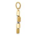 thumbnail image 2 of Finest Gold 14K Two-Tone Star of David Pendant, 2 of 4