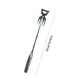 thumbnail image 4 of Utoimkio Weeding Artifact Uprooting Weeding Tool,Weed Puller Hand Weeder Tool for Garden with Long Handle,5 Teeths Dual Purpose Manual Multifunctional Weeder Tool for Yard Farm Weed Removal, 4 of 4