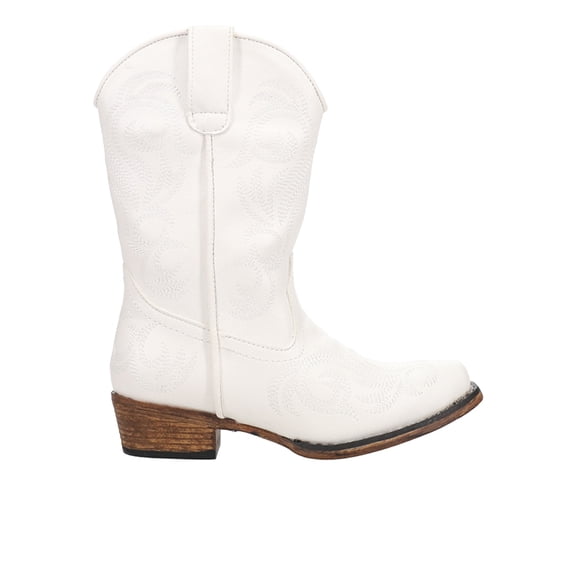 Roper Girls Riley Embroidered Snip Toe Cowboy Mid Calf Boots
