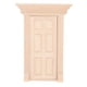 thumbnail image 2 of Panel De Puerta 1:12, 6 Rejillas Exquisito Panel De Puerta De Casa De Muñecas 1:12 De Madera Para Casa De Muñecas, 2 of 7