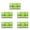 5pcs, variant on Pack Of 5/10 Green Levels Night View Small Green Spirit Levels Upgrades for Accurate Measurements In Various Environment