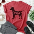 thumbnail image 2 of Min Pin Mama, Unisex Women's Shirt, Miniature Pinscher, Min Pin Owner, Funny Dog Mama Gift, Heather Red, XX-Large, 2 of 6