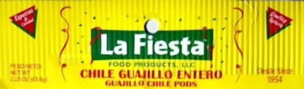 (4 pack) La Fiesta Guajillo Chile Pods, 2.25 oz