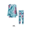 thumbnail image 3 of Minnieouse Conjunto de sudadera de manga larga informal de aplicación amplia de poliéster Conjunto de sudadera informal de gimnasio o pijama conjuntos de ropa azul XL, 3 of 6