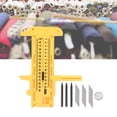 thumbnail image 3 of Cortador de Plastico 10-300mm Amarillo PVC Ajustable ANGGREK Otros, 3 of 8