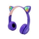 thumbnail image 1 of Audífonos Bluetooth con Diadema y Orejas de Gato Luz Led Virtual Zone  P47MM, 1 of 4