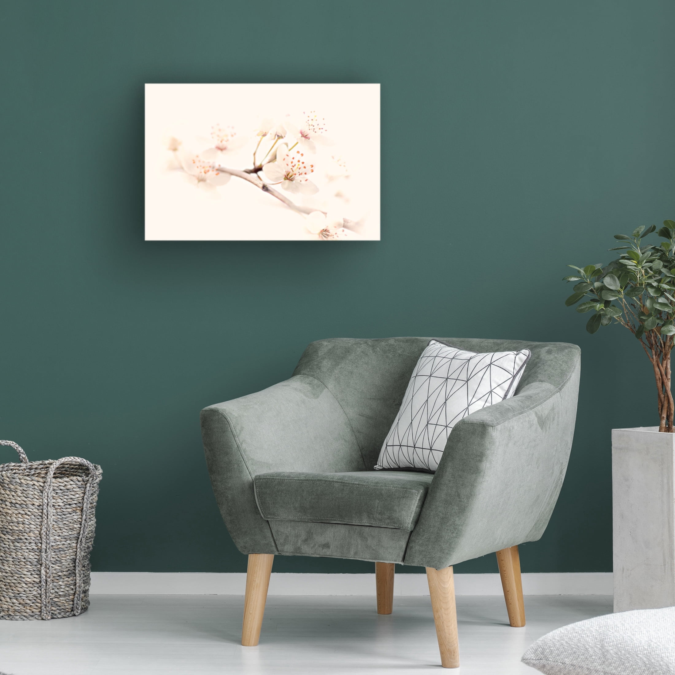 Canvas Wall Art - Jacky Parker 'Harmony Of Spring' Wall Art for Living Room, Bedroom, or Office Décor by Trademark Fine Art - 19 x 12 Inches