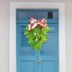 thumbnail image 4 of Guirnalda de de Navidad de invierno, guirnalda de botín de puerta artificial para colgar en la pared, corona de puerta de Navidad para fiesta con pelota Gloria Guirnalda para colgar en la puerta, 4 of 7
