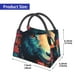 thumbnail image 2 of Fotbe Colorful Flower Goat Bolsa Térmica Portátil con Estampado, Bolsa de Entrega de Alimentos Aislada, Bolsa Reutilizable de Gran Capacidad para Comidas y Supermercado, 2 of 6