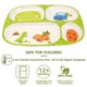 thumbnail image 3 of Kid Plate Set, Baby Dinnerware for Child Toddlers Feeding Divided Plate, BPA Free, Food-Safe, 3 of 5