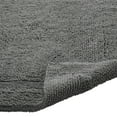 thumbnail image 3 of Better Trends Bathroom Rugs 4 Piece Set 100% Cotton Soft Bath Rug, Water Absorbent, Reversible, Machine Washable for Bathroom Decor Toilet Base Contour, Runner Rug Gray Lux Collection, 3 of 4