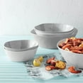 thumbnail image 2 of American Metalcraft CBL78CL Crave 2.5 Qt. Cloud Melamine Serving Bowl, 2 of 2