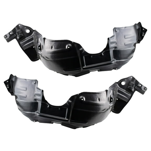 TRQ Inner Fender Liner Set Compatible with 2010-2012 Lexus RX350 RX450h BDA14490