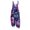 20# Light pink, variant on Halloween Jumpsuits for Women Linen Spaghetti Strap Overalls Floral Print Loose Sleeveless Romper for Party