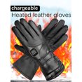 thumbnail image 3 of Guantes Calefactables Btafrte para Moto Esquí y Equitación Negro 4000 mAh, 3 of 9