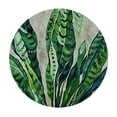 thumbnail image 4 of WYYP Foliage Lace Round Table Cover 100% Polyester Fiber Waterproof White, 4 of 8