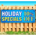 thumbnail image 1 of Holiday Specials 10% 13 oz Vinyl Banner With Metal Grommets, 1 of 4