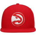 thumbnail image 2 of Men's Mitchell & Ness Red Atlanta Hawks Ground 2.0 Snapback Hat, 2 of 5