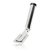 MARINE CITY Stainless Steel Slide Mount Removable Fishing Smooth Mirror Polished Corrosion Resistant Rod Holder 8-1/2 Inches for Marine Camper Truck Trailer Yacht Boat RV Pack of 1