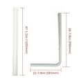 thumbnail image 2 of Kojem 60" Boat Trailer Guide On with White PVC Pipes Guide-ons for Ski Boat Fishing Boat or Sailboat Trailer, 2 of 17