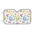 thumbnail image 7 of Haiem Easter Egg3 Car Windshield Sun Shade - Blocks UV Rays Sun Visor Protector, Sunshade to Keep Your Vehicle Cool, Universal Fit SUV Van Sedan-Medium, 7 of 7