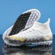 thumbnail image 3 of Botas de fútbol profesionales para hombre, zapatos transpirables para entrenamiento en interiores y exteriores, tacos de hierba, envío directo, 3 of 5