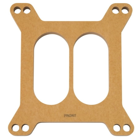 - Edelbrock Spacer Carburetor 1/2In Wood Fiber Laminate DIVided