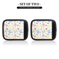 thumbnail image 2 of Xecao Easter Egg3 Print 2 Pack Luggage Handles Wrap Grips Identifiers Bright Luggage Markers, Unique Travel Essentials,Bright Luggage Markers, 2 of 9