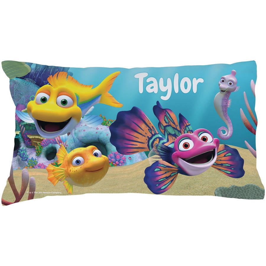 Personalized Splash And Bubbles Pillowcase
